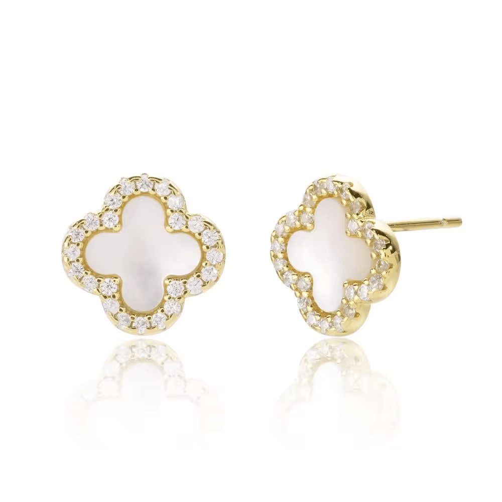 Four Leaf Clover Earrings