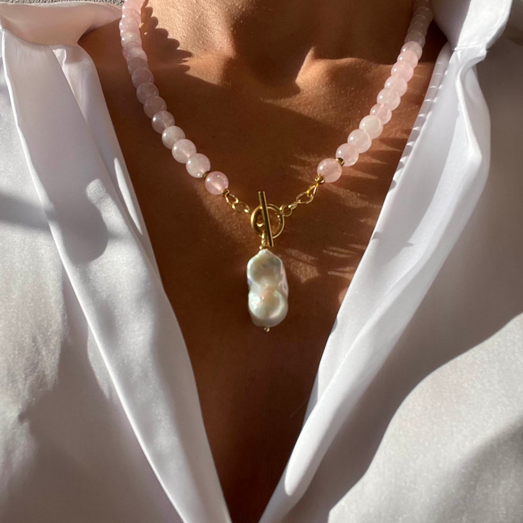 Rose Quartz Necklace