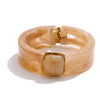Marbled Resin Bracelet