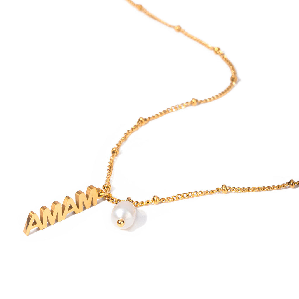 Letter to Mom Necklace