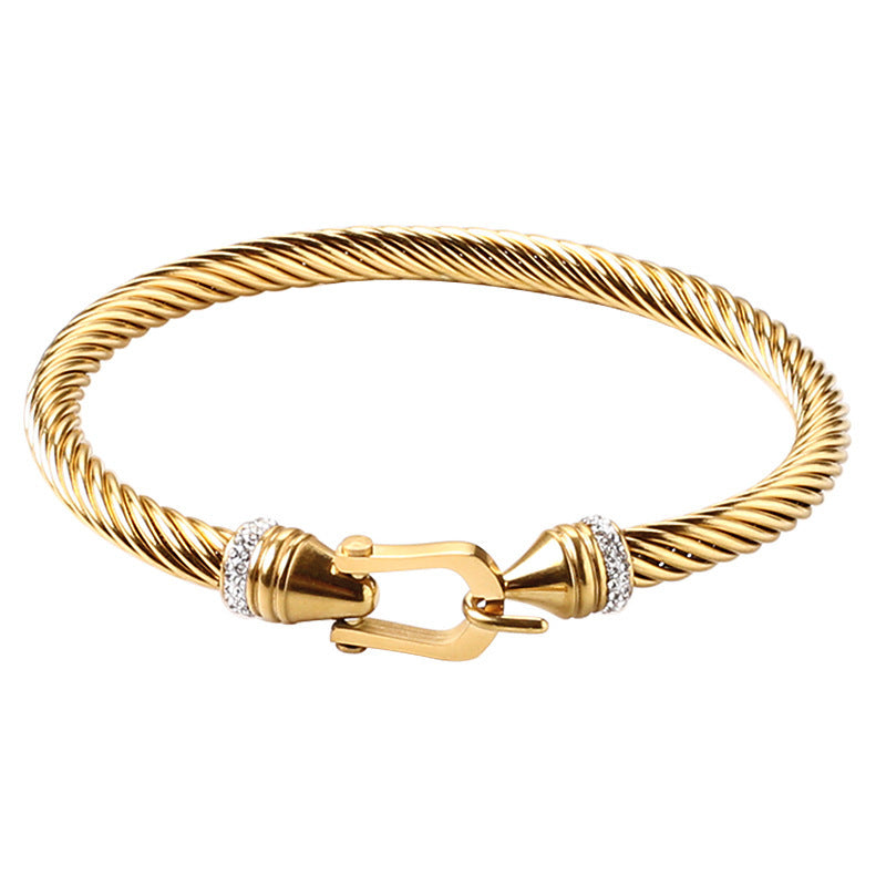 Golden bangle