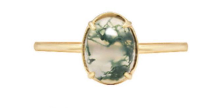 Oval Quartz Ring