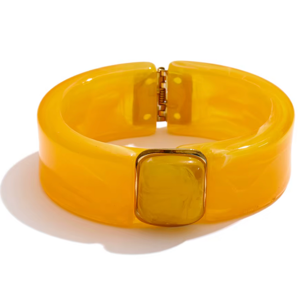 Marbled Resin Bracelet