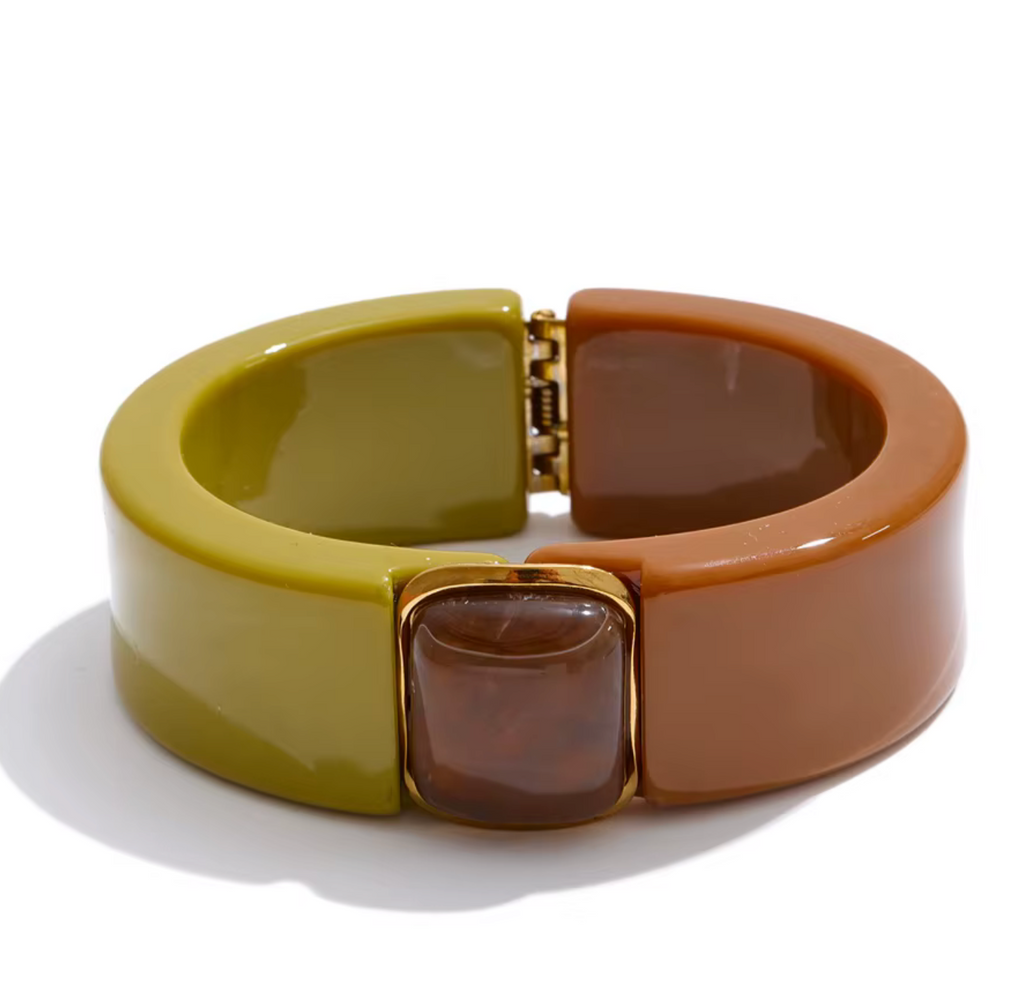 Marbled Resin Bracelet