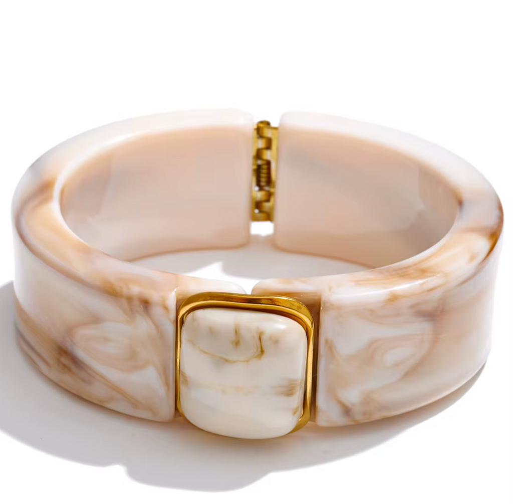 Marbled Resin Bracelet